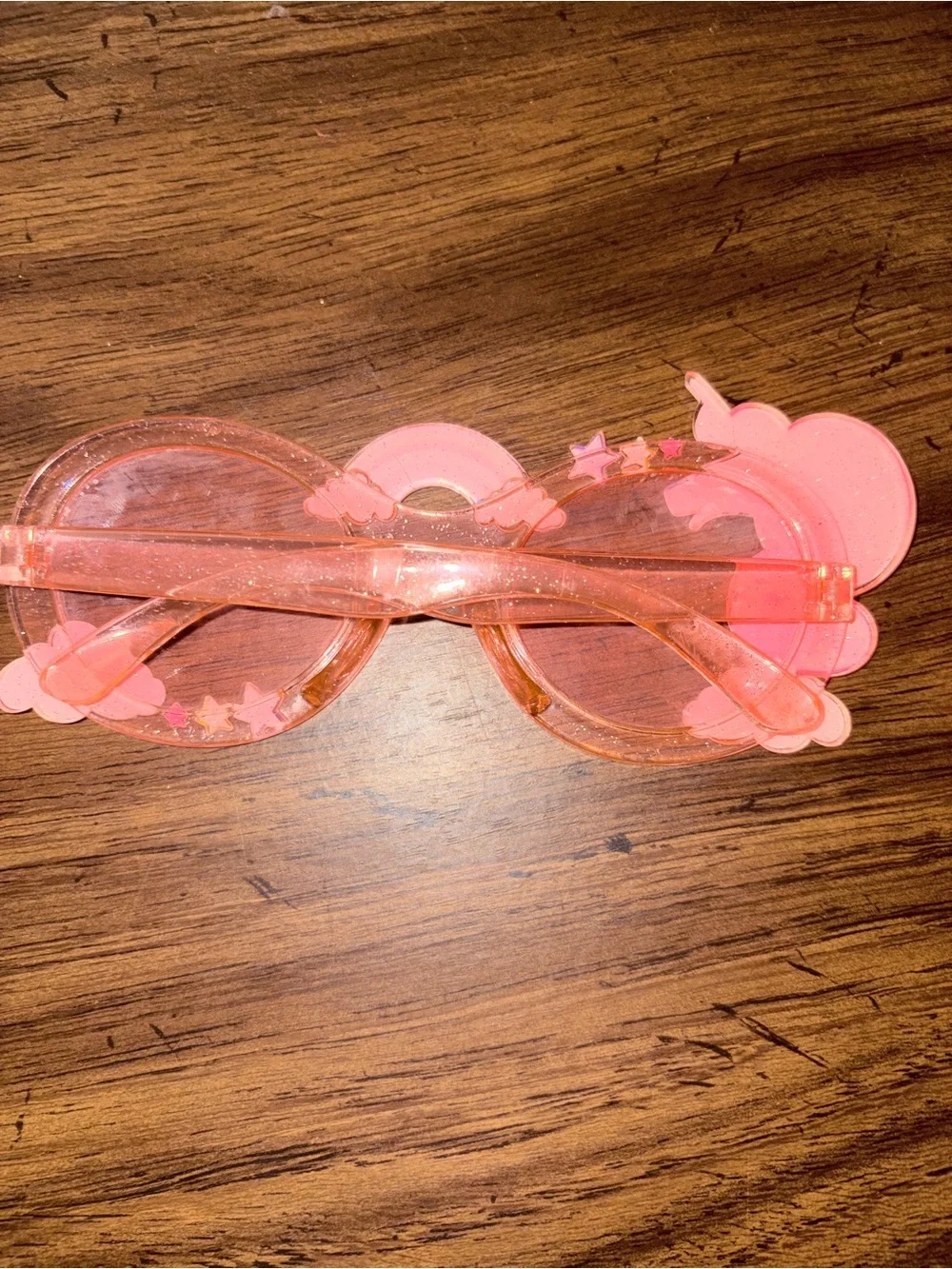 Kids Pink Unicorn & Rainbow Sunglasses